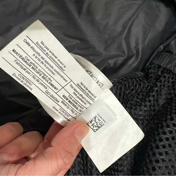 Canada Goose Junction Puffer Jacket Coat Parka In Navy Marine 2602LB - Picture 12 of 13